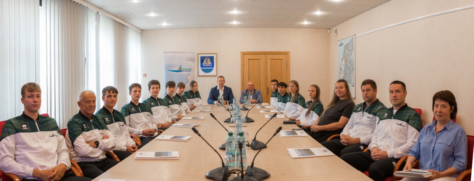 Ventspils novada delegācija