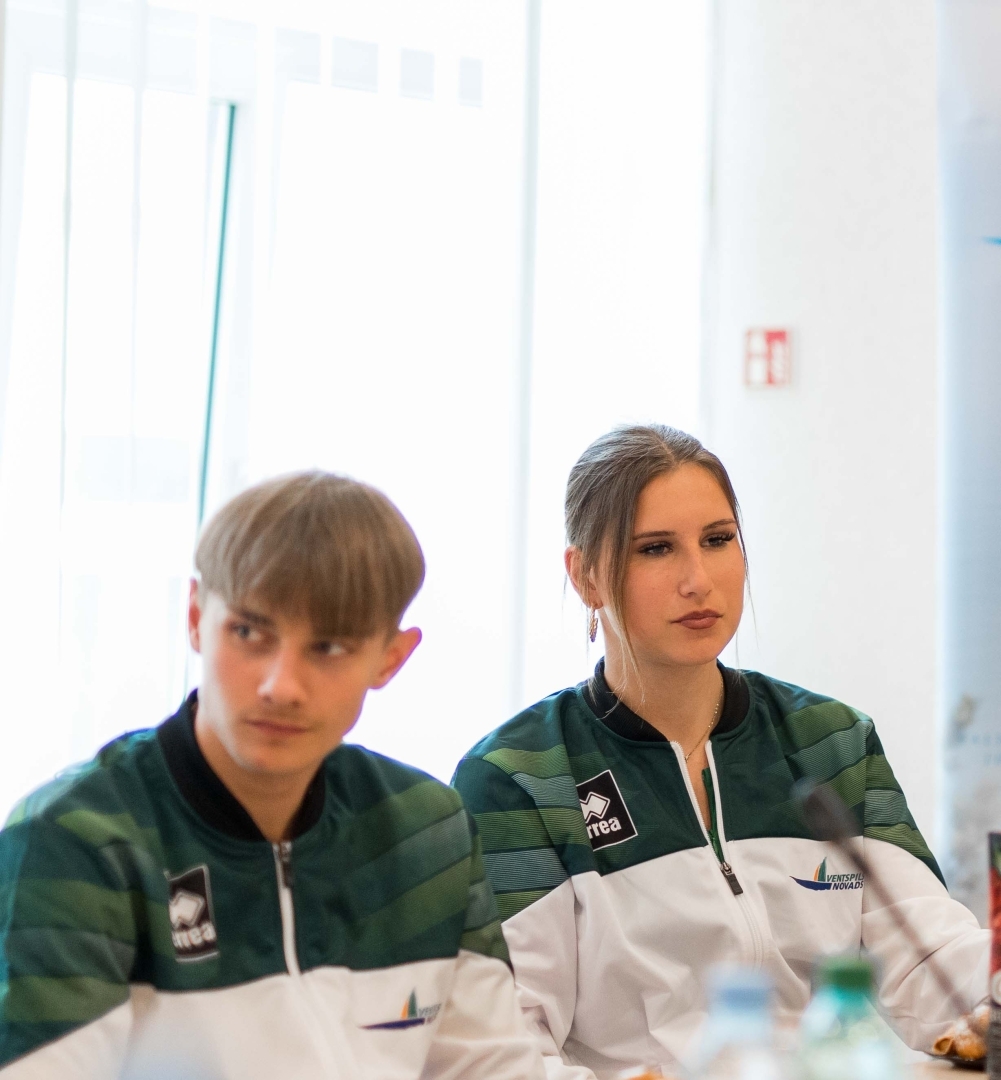 Sportisti ieradušies uz godināšanu