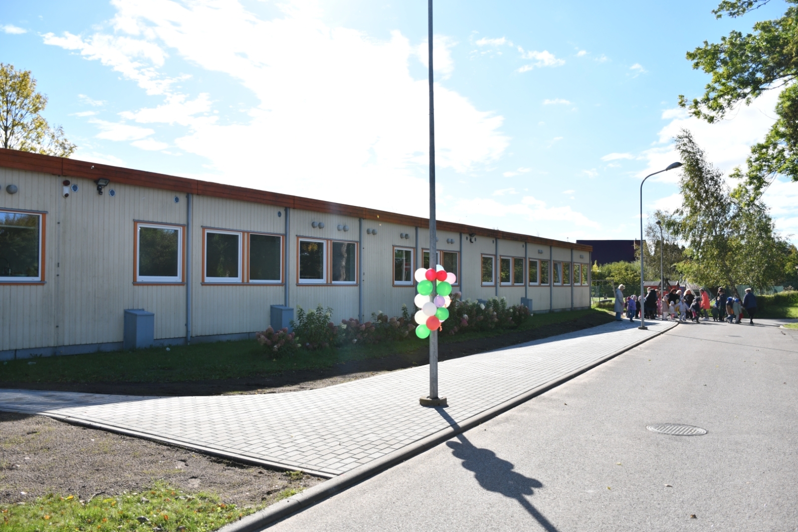 Pie Tārgales pamatskolas uzlabota gājēju infrastruktūra