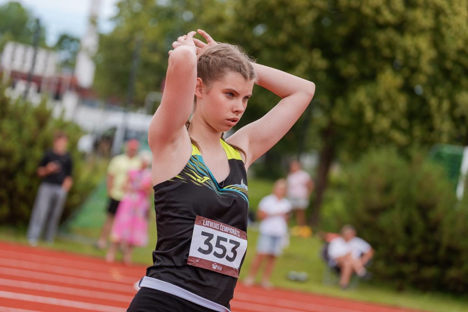 Sportisti darbībā