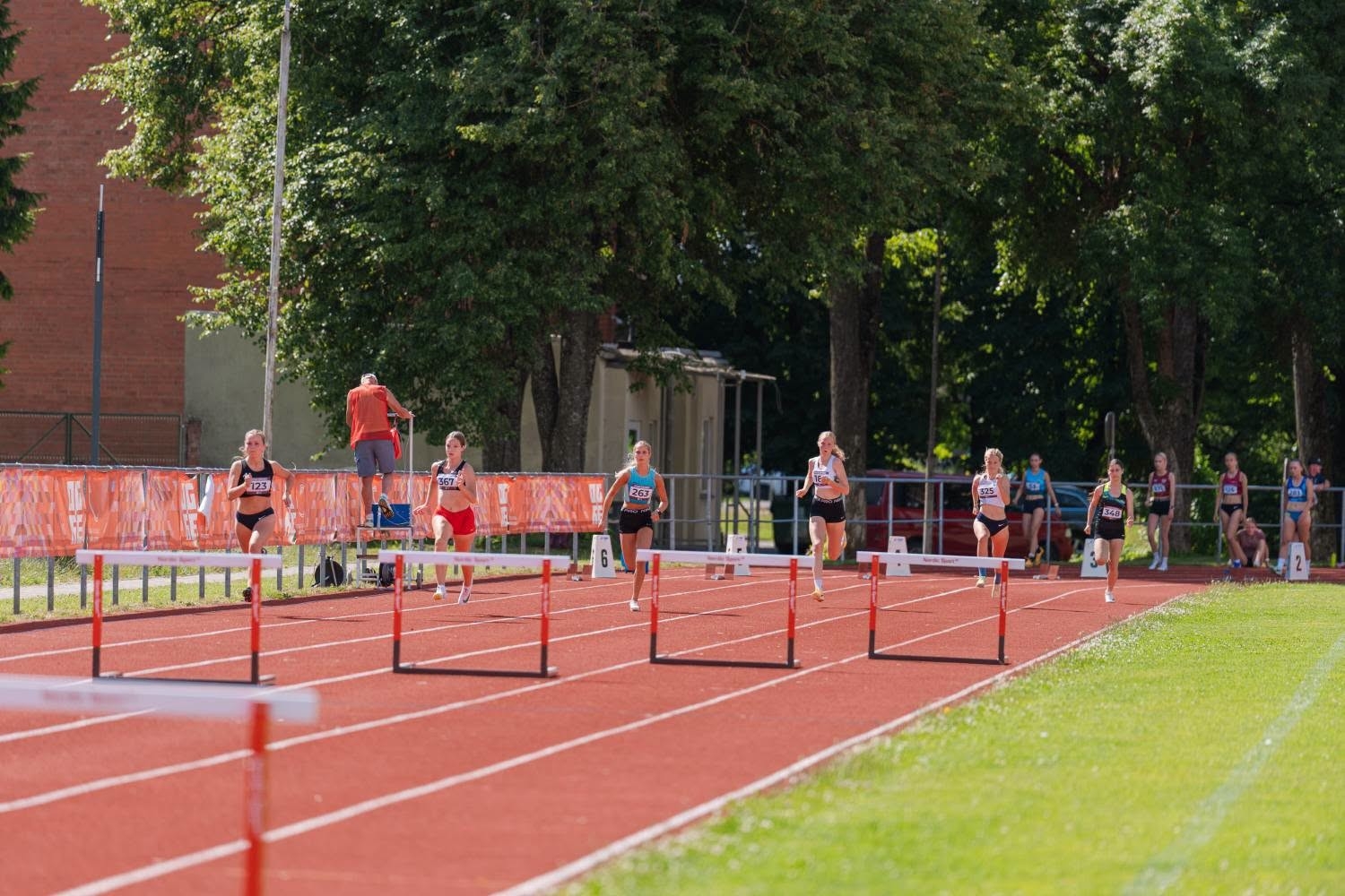 Sportisti darbībā