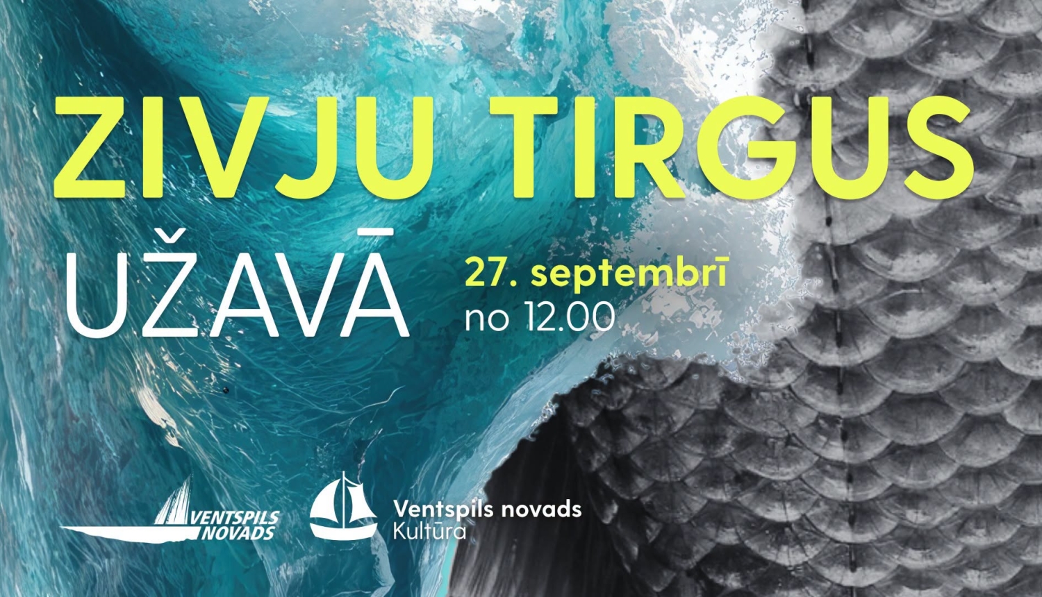 Zivju tirgus Užavā 27. septembrī