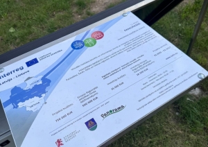 Ventspils novadā izveidots jauns panorāmas maršruta apskates punkts