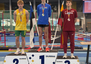 Sportisti ar medaļām