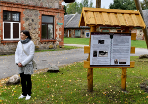 Informatīvs stends Blāzmā