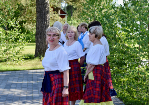 Līnījdeju grupas dalībnieces