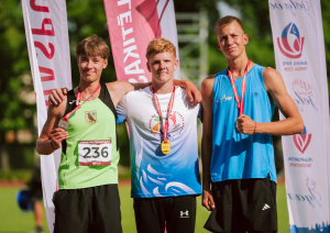 Sportisti ar medaļām