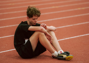 Sportists sēž