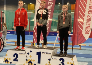Sportisti ar medaļām