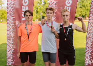 Sportisti ar medaļām