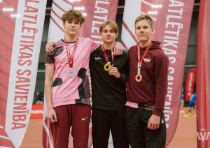 Sportisti ar medaļām
