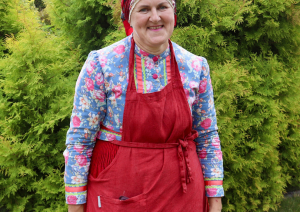 Pasākuma dalībniece
