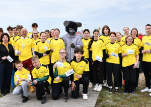 Ventspils novada BJSS audzēkņi un treneri