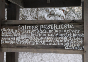 Laimes pastkastītes uzraksti