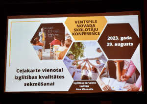 Pasākuma prezentācijas slaids