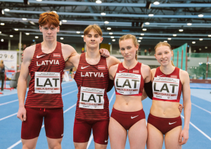 Jauno sportistu kopfoto 