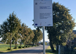 Pabeigta pašvaldības autoceļa pārbūve uzņēmējdarbības attīstībai  
