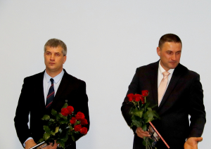 Apbalvojamie ar ziediem
