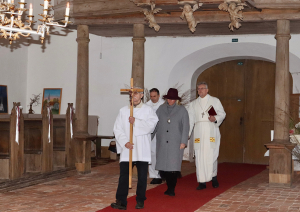 Dievkalpojums baznīcā