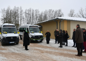 Jauno elektroautobusu svinīgā atklāšana