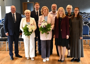 Izglītības un zinātnes ministre Ilze Indriksone reģionālajā vizītē apmeklē Ugāles vidusskolu