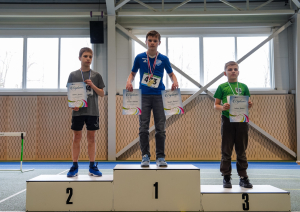 Sportisti uz pjedestāla 