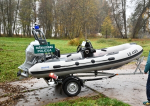 Ventspils novada pašvaldības policija zivju resursu aizsardzības pasākumus turpmāk būs iespēja veikt upēs, ezeros un arī piekrastes ūdeņos
