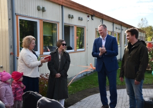 Pie Tārgales pamatskolas uzlabota gājēju infrastruktūra