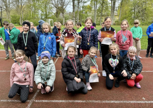 Sportisti ar medaļām