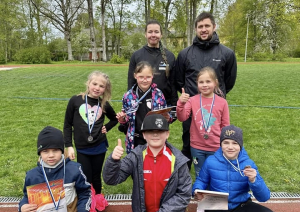 Sportisti ar medaļām