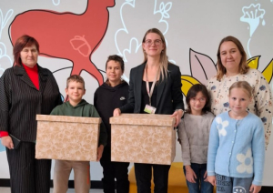 Labo darbu mēnesis Užavā – piepildīta “Drosmes kaste” mazajiem varoņiem