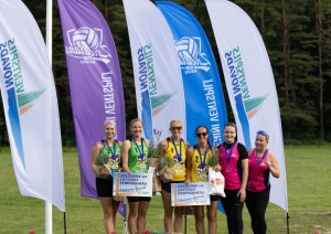 Ventspils novada čempionātā pludmales volejbolā sievietēm triumfē Žeimunde/Černuho