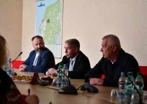 Reģionālajā vizītē Ventspils novadu apmeklēja zemkopības ministrs Uldis Augulis
