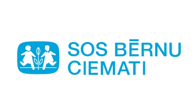 Biedrības "Latvijas SOS Bērnu ciematu asociācija” logo