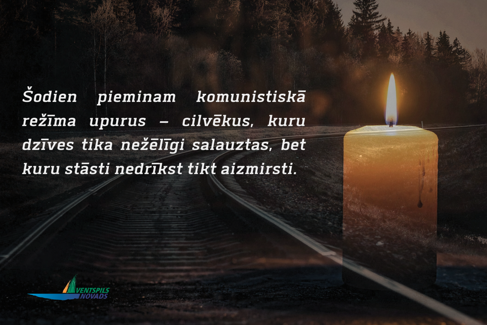 Mēs godinām deportēto tautiešu izturību, spēku un ticību