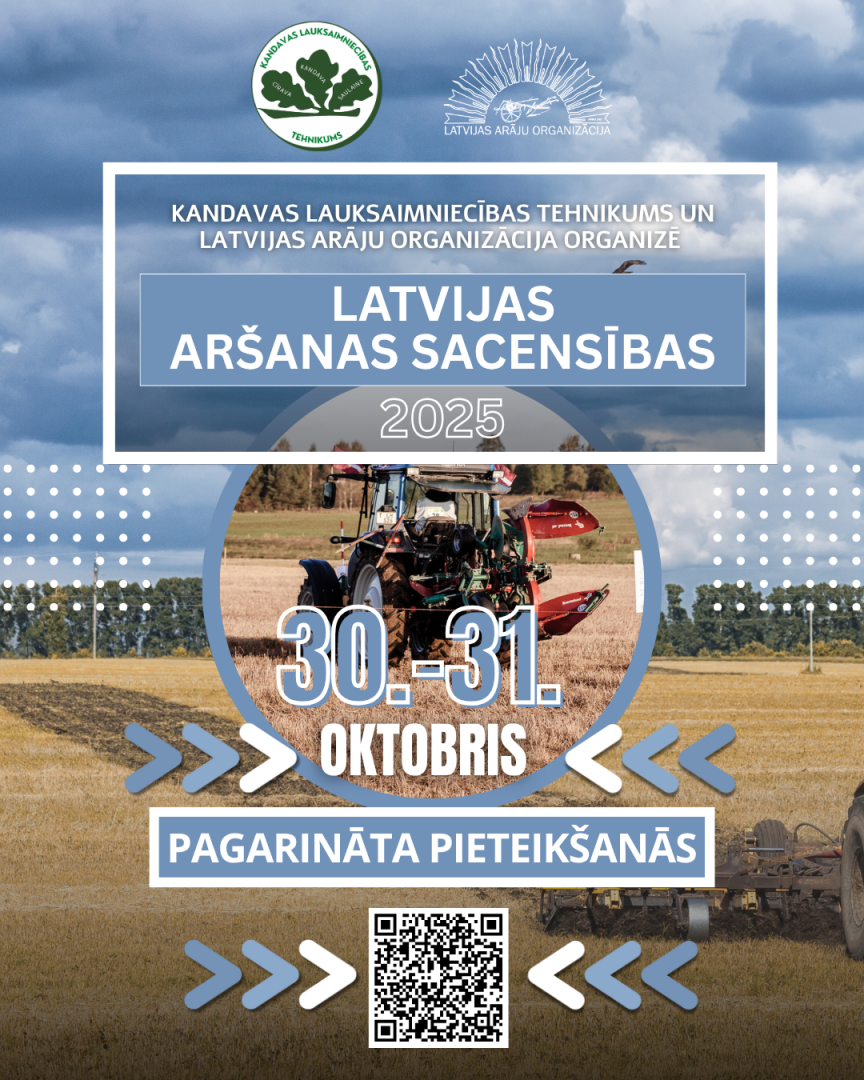 Notiks Ltavijas sacensības aršanā