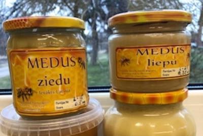 Medus burciņas