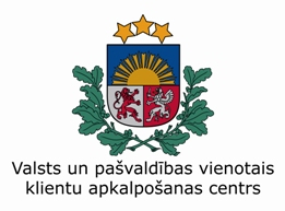Valsts un pašvaldību vienotā klientu apkalpošanas centra logo