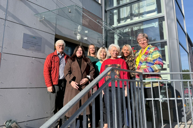 Sociālā dienesta pārstāvji devās pieredzes braucienā Jelgavas un Tukuma novadā