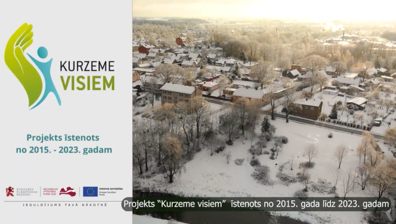 Projekta “Kurzeme visiem” vizuālis