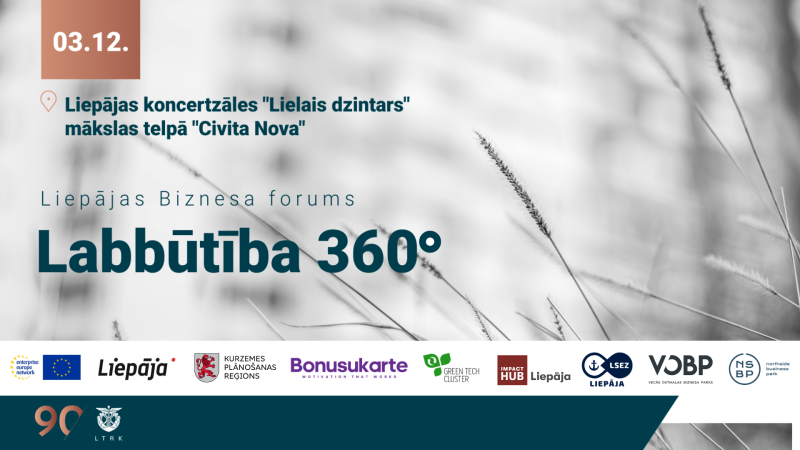Liepājas Biznesa forums: Labbūtība 360°