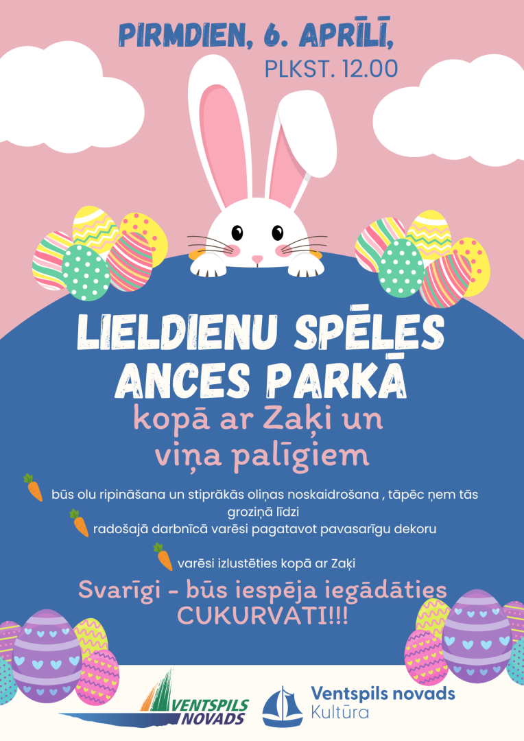 Ancē svinēs Lieldienas