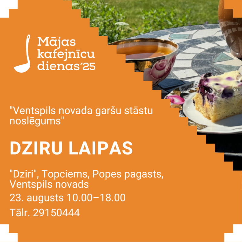 "Dziru laipas" ciemiņus gaida uz pusdienām 23. augustā
