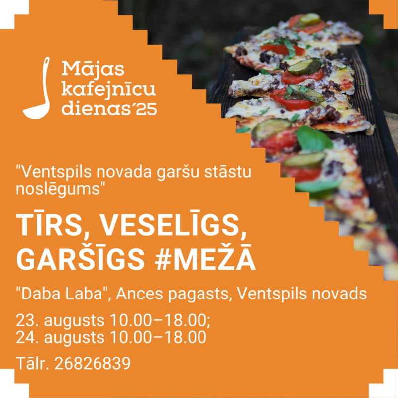 "Daba Laba" visus Ancē gaida gan 23., gan 24. augustā
