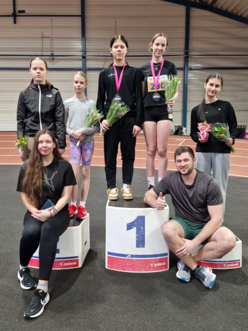 Sportisti ar medaļām