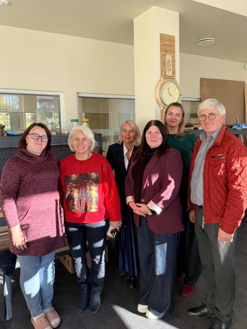 Sociālā dienesta pārstāvji devās pieredzes braucienā Jelgavas un Tukuma novadā