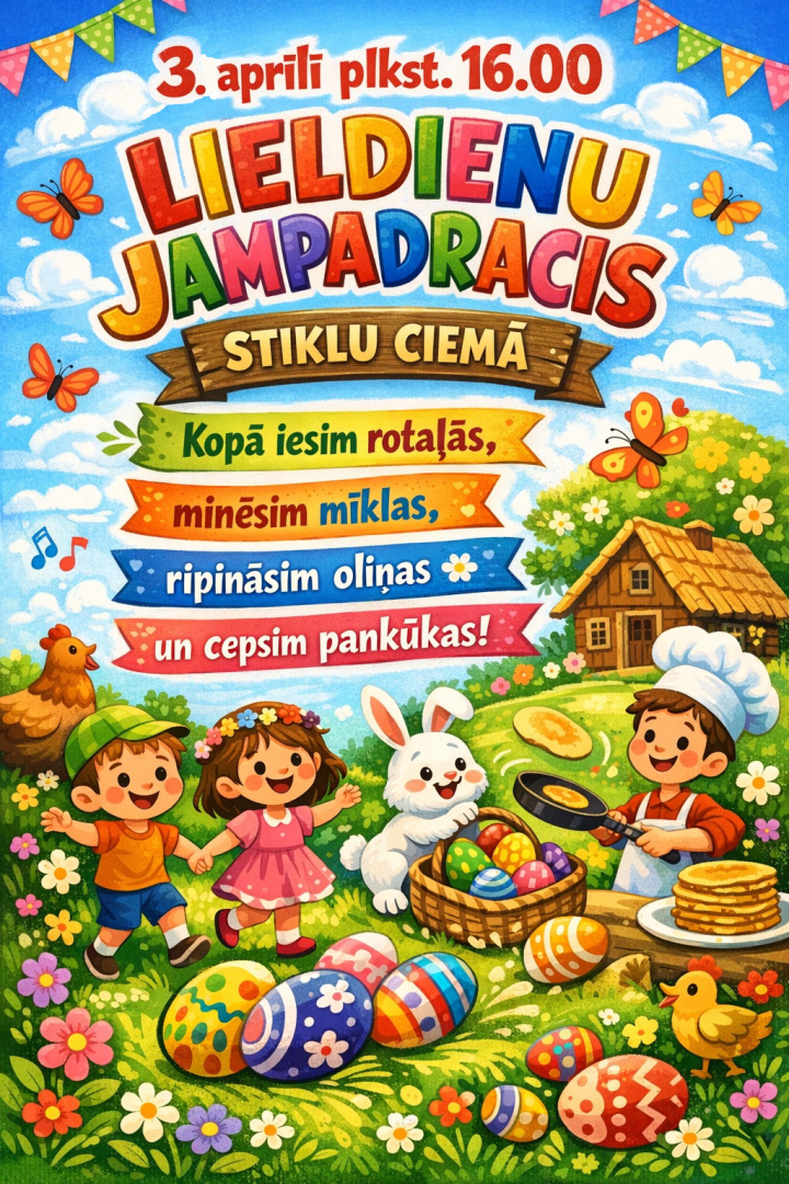 Stiklos svinēs Lieldienas