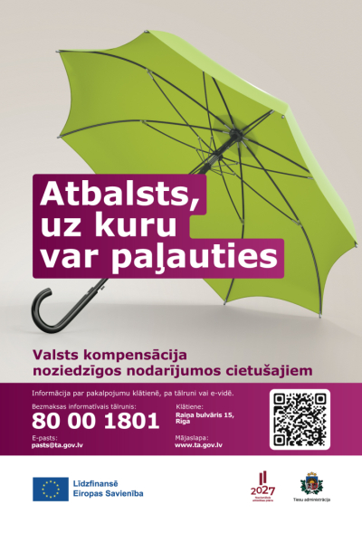 Tiesu administrācija uzsāk informatīvo kampaņu “Atbalsts, uz kuru var paļauties”