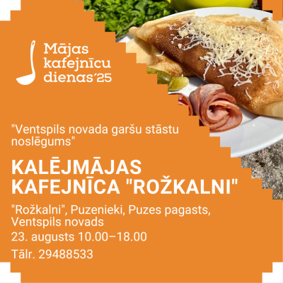 "Rožkalnos" viesi tiek aicināti 23. augustā no plkst. 10.00