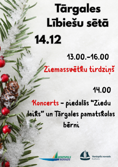 Lībiešu sētā būs Ziemassvētku tirdziņš